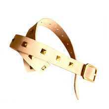 Load image into Gallery viewer, RAW LEATHER BELT