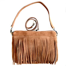 Load image into Gallery viewer, LENI SUEDE FRINGE