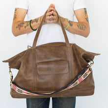 Load image into Gallery viewer, BIG BAG THE HUGE LEATHER WEEKENDER
