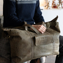 Load image into Gallery viewer, BIG BAG THE HUGE LEATHER WEEKENDER
